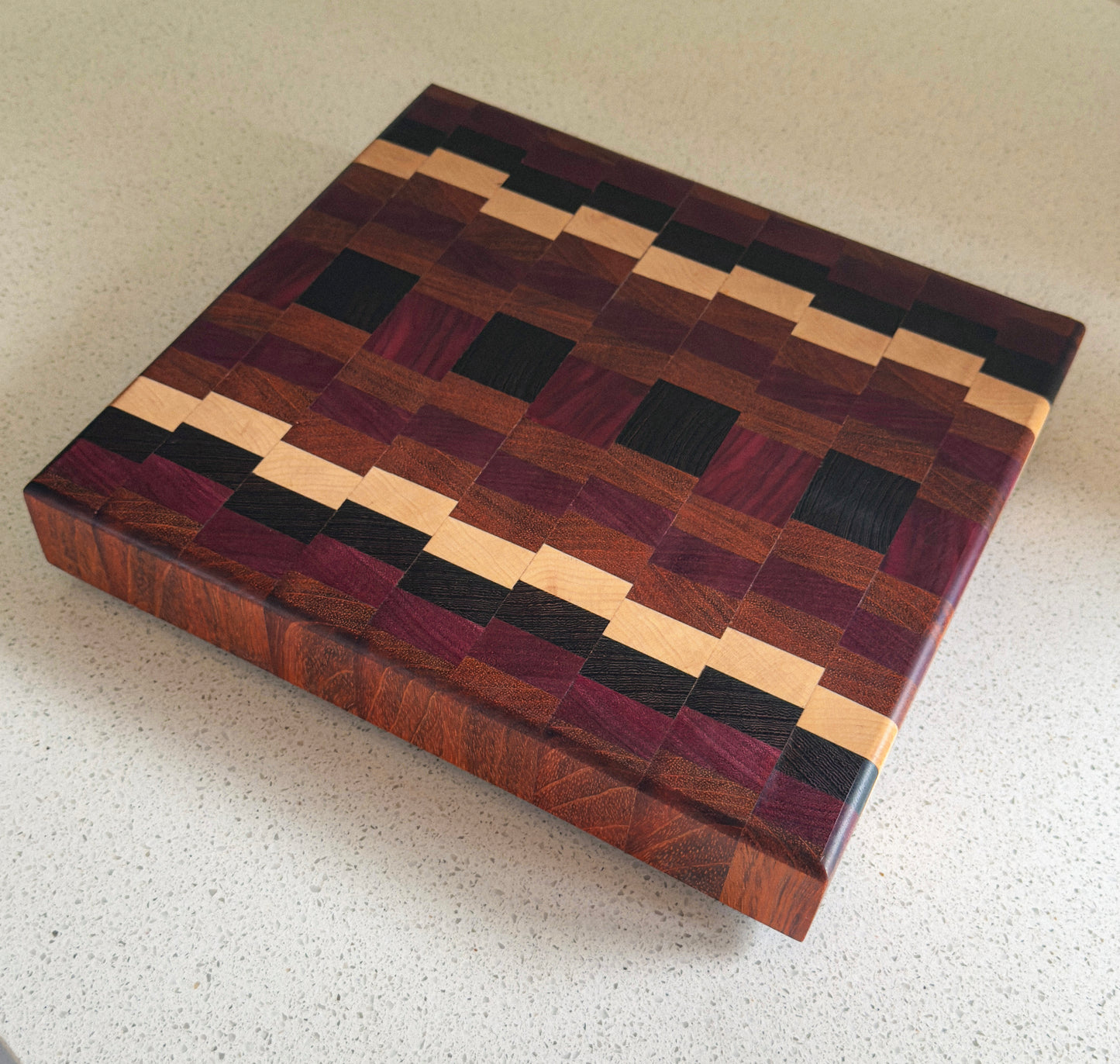 The Yfantos End-Grain Block | 12" x 11.25" × 1.75"