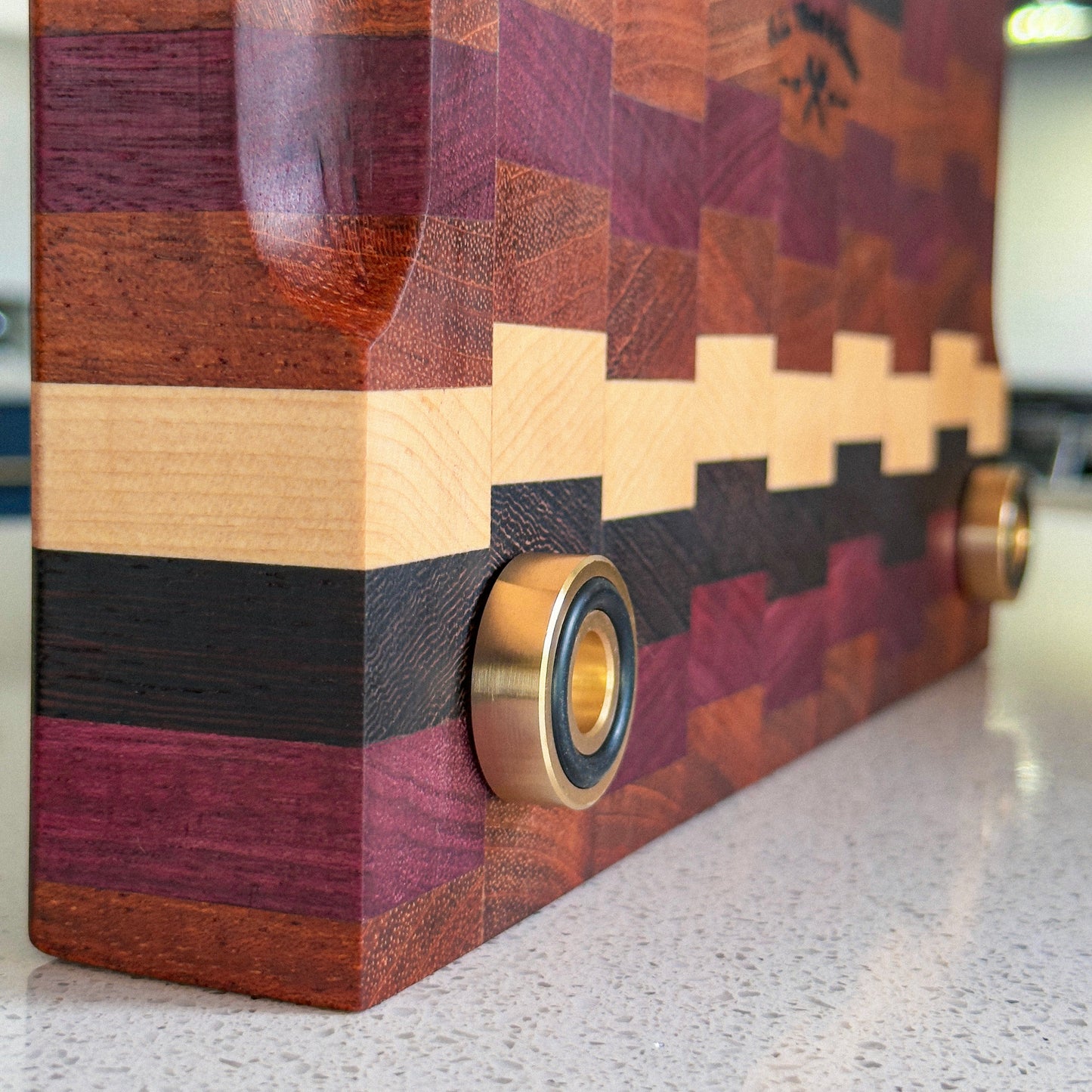 The Yfantos End-Grain Block | 12" x 11.25" × 1.75"