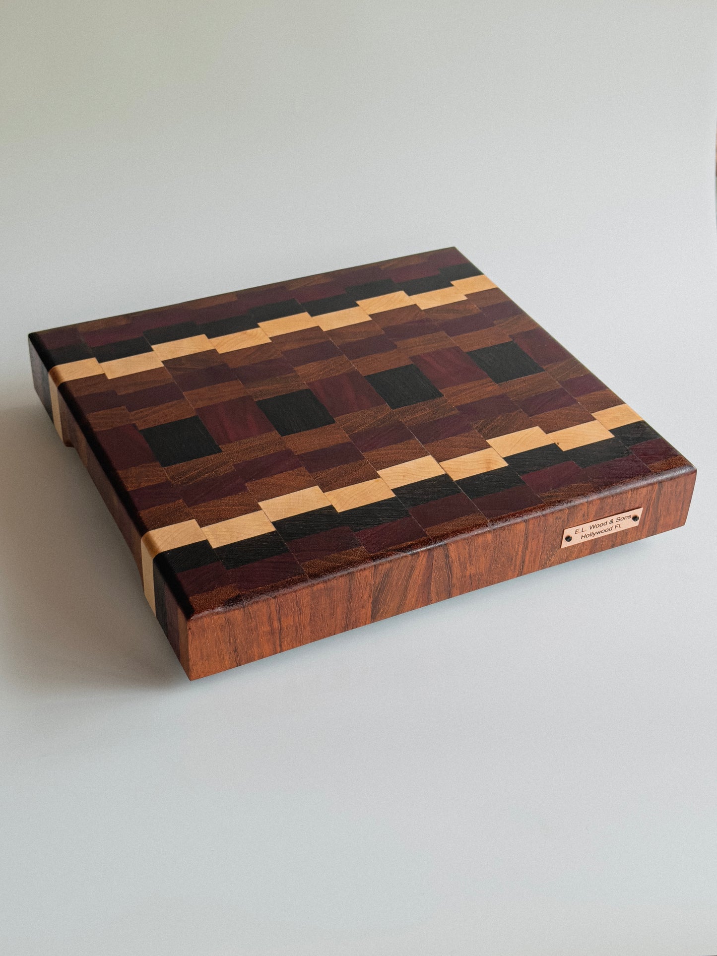 The Yfantos End-Grain Block | 12" x 11.25" × 1.75"