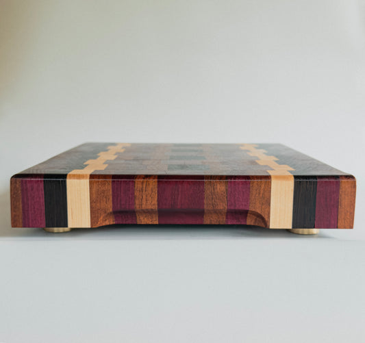 The Yfantos End-Grain Block | 12" x 11.25" × 1.75"
