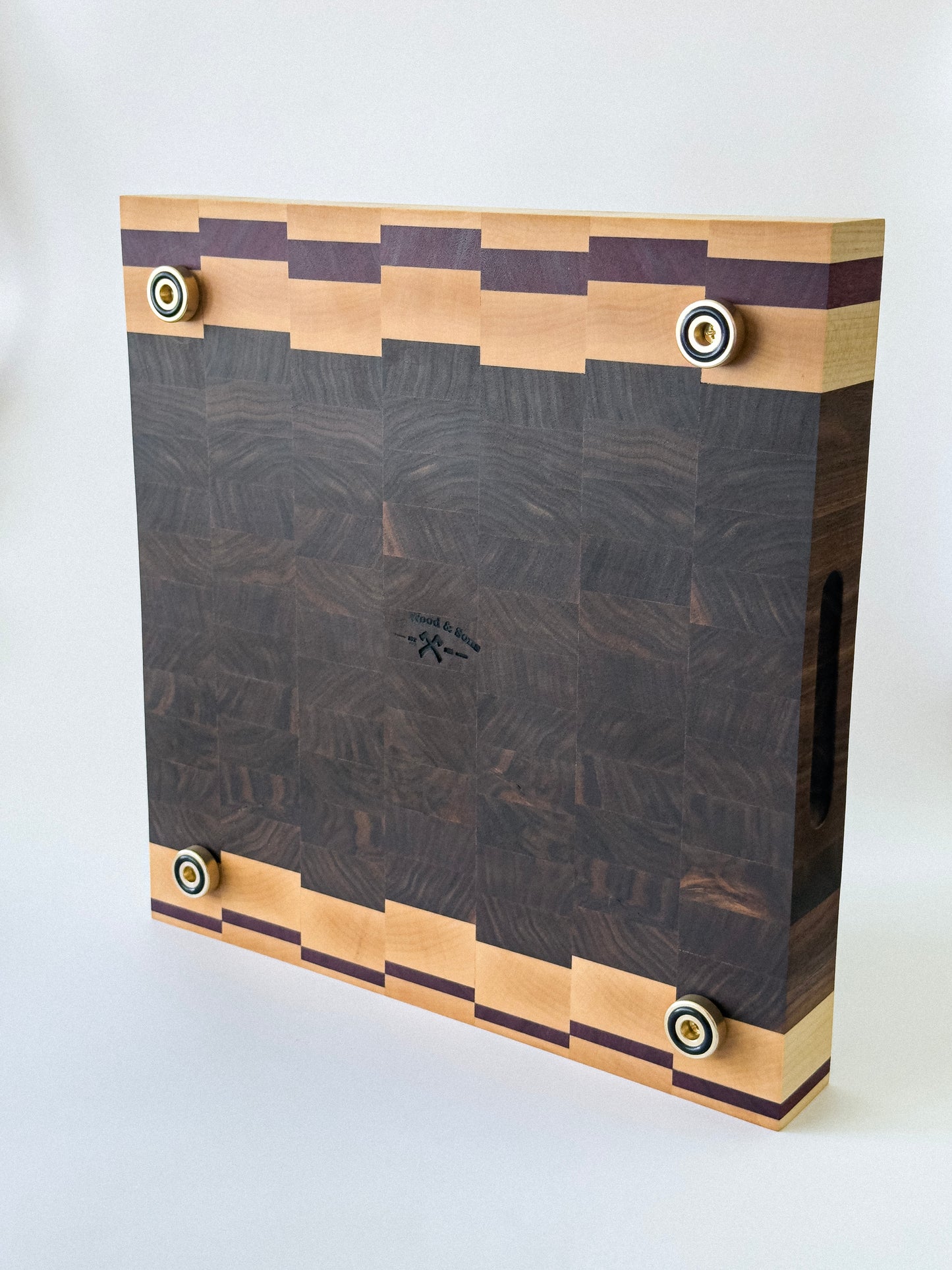 The Aion End-Grain Block | 14" x 14" × 2"